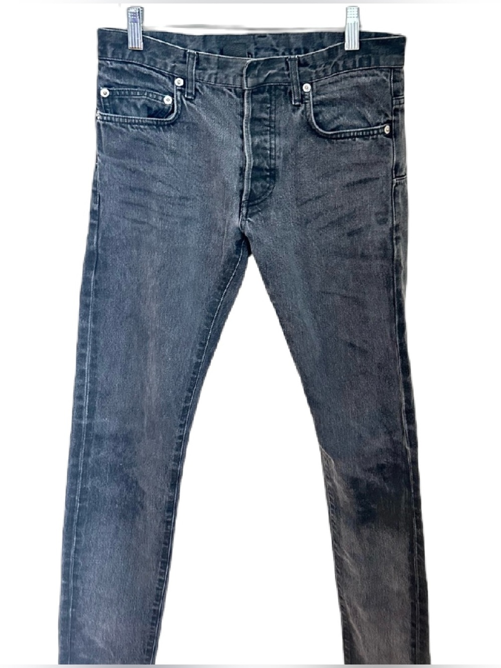 2006 Dior Homme Hedi Slimane Black Wash Jeans Size 28 Made in Japan